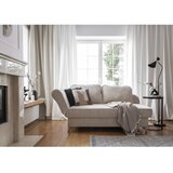 Miuform Bež ležalnik iz rebrastega žameta (levi kot) Chic Charlotte – | Shoptok.si