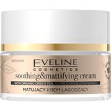 Eveline Cosmetics Organic Gold lahka matirajoča krema za obraz z zelenim čajem 50 ml Cene