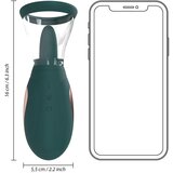 Pumped by Shots vacuum pump Enhance - Rechargeable Vulva and Breast Pump - Forest Green | ePonuda.com