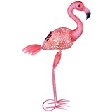 Globo Solarna svetilka Flamingo (LED, IP44, D x Š x V: 34 x 16 x 74 Cm, roza) | Shoptok.si