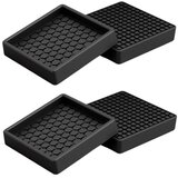 INF Kvadratni silikonski podstavki za noge pohištva, 4 kos, 5cm Black, (5000326752) Cene