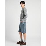 Daily Paper Kratke hlače & Bermuda COMPACT SHIELD EMBROIDERY DENIM SHORTS Modra | Shoptok.si