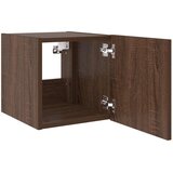  Zidni TV ormarići LED 2 kom smeđa boja hrasta 30,5 x 35 x 30 cm | shoptok.hr