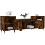 TV ormarić boja dimljenog hrasta 160x35x55 cm konstruirano drvo | shoptok.hr