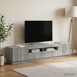  LED TV kabinet HOORN 3 kom. Siva Sonoma Konstruirano drvo 100 x 35 x 40 cm | shoptok.hr