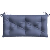  Jastuk za vrtnu klupu modri 110x50x7 cm tkanine Oxford | shoptok.hr