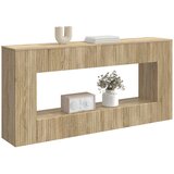  Konzolna stolica Prugasti Sonoma hrast 155 x 29 x 74 cm | shoptok.hr