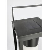 BIZZOTTO Črna LED lanterna s solarnim panelom/na USB (višina 75 cm) Solar – | Shoptok.si
