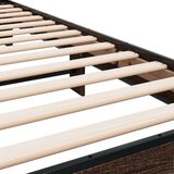  Okvir za krevet smeđi hrast 90x190 cm konstruirano drvo i metal | shoptok.hr