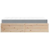  Krevet s madracem 120 x 190 cm od masivne borovine | shoptok.hr