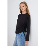 TRENDYOLMILLA Trendyol ženska majica Twoaw27Ts00025, crna | Eponuda.com