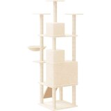  Mačje drevo s praskalniki iz sisala krem 175 cm, (20796945) | Shoptok.si
