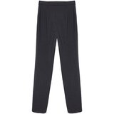 Trendyol Anthracite Rib Detailed Straight Cut Trousers | Shoptok.si