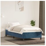  Okvir za krevet tamnoplavi 90x190 cm baršunasti | shoptok.hr