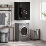 The Living Store Stenska omarica črna 69,5x34x90 cm - Stenska Omarica, (21429898) | Shoptok.si