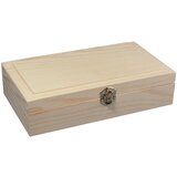 RAYHER Lesena skrinja "Okvir" , 25x14x6cm, (20615105) | Shoptok.si