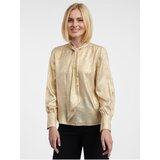 Orsay Women's satin blouse in gold - Women's | shoptok.hr