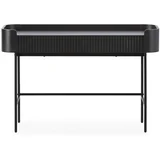 Črna stranska mizica 40x120 cm Willa –