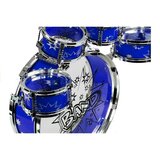  6 Drums With Disc Set For Young Drummer Blue | shoptok.hr