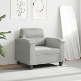  Fotelja svjetlosiva 60 cm od mikrovlakana | Eponuda.ba