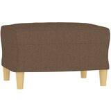  Trosjed s tabureom smeđi 180 cm od tkanine | shoptok.hr