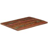 Stolna ploča 90x80x2,5 cm pravokutna masivno obnovljeno drvo | Eponuda.com