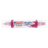  Akrilni marker E-5400 double-liner sa dva vrha Edding magenta Cene