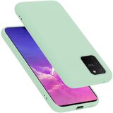 Cadorabo Ohišje, združljiv s Samsungom v tekoči svetlo zeleni barvi - zaščitni pokrov iz fleksibilnega silikona TPU, (20587317) Cene