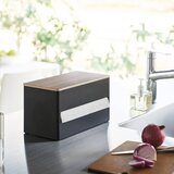 YAMAZAKI Crni metalni stalak za papirnate ručnike Rin – | shoptok.hr