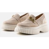 Karino Beige suede platform shoes Cijene