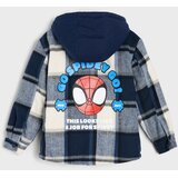 Sinsay Košulja jakna s kapuljačom u kockicu Spider-Man | shoptok.hr