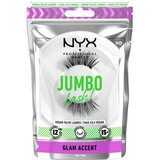 NYX Professional Makeup Jumbo Lash! Glam Accent umetne trepalnice 1 kos | Shoptok.si