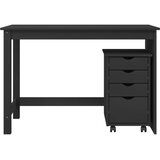  Set ormara za radne stolove 2 kom. Siva Masivna borovina | shoptok.hr