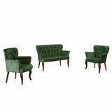 Atelier Del Sofa sofa i dve fotelje paris walnut wooden khaki cene