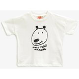 Koton Baby Boy Crew Neck Dog Printed Short Sleeve T-Shirt 3smb10237tk Cene'.'