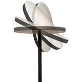  LED prigušiva stojeća lampa NORA LED/25W/230V 2200/3000/4000K + LED/5W 3000K crna + daljinski upravljač | Eponuda.com