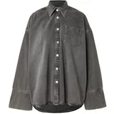 Remain Prijelazna jakna sivi traper