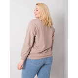 BASIC Feel Good Sweatshirt-RV-BL-6299.11-dark beige | Shoptok.si