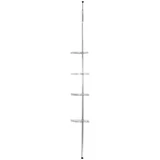18596100 - Ugaoni element PREA 28 x 200 cm, nerđajući čelik/sjajni hrom