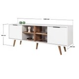 Hanah home TV komoda, bijela Slike