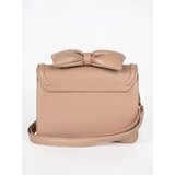 Shelvt Small beige women's handbag with a bow | shoptok.hr