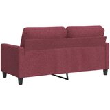  Dvosjed od tkanine crvena boja vina 140 cm | shoptok.hr