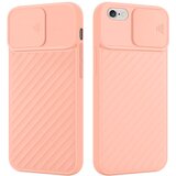  Ohišje, združljiv z Apple v Matt Pink - Zaščitni pokrov iz fleksibilnega silikona TPU in z zaščito pred kamero, (20585544) | Shoptok.si