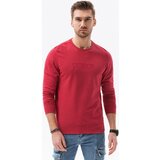Ombre Puloverji Moški pulover (B1160RED) pisana | Shoptok.si