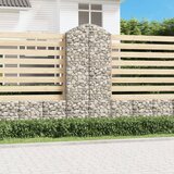  Gabionska košara s lukom 100x50x220/240 cm pocinčano željezo | shoptok.hr