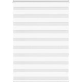 vidaXL zebra senčilo bela 110x150 cm tkanina širina 105,9cm poliester Cene