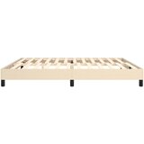  Okvir za krevet s oprugom krem 200x200 cm od tkanine | shoptok.hr