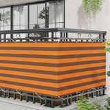  Balcony ekran Narančasta i smeđa 100 x 200 cm Oxford tkanina - narančasta i smeđa 100 x 200 cm | shoptok.hr