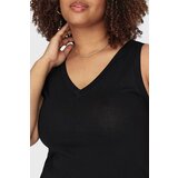 Only Carmakoma Obleka CARMay Calf Vneck | Shoptok.si