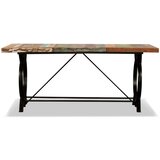  Blagovaonski stol od masivnog obnovljenog drva 180 cm | shoptok.hr